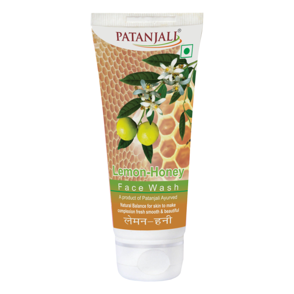 Гель для умывания «Лимон и Мёд» Patanjali Lemon Honey Face Wash, 60 г