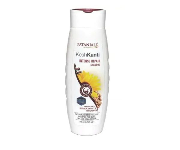 Шампунь «Интенсивное восстановление» с фитокератином (Patanjali Kesh Kanti Intense Repair Shampoo), 200 мл
