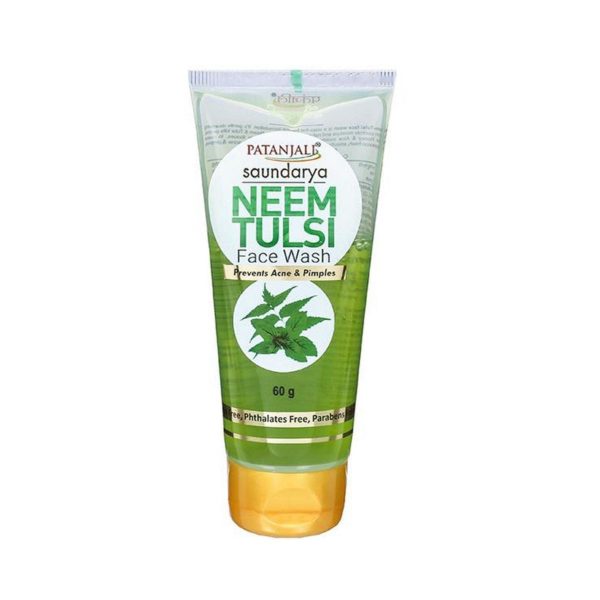 Гель для умывания «Ним и Туласи» Patanjali Saundarya Neem-tulsi Face Wash