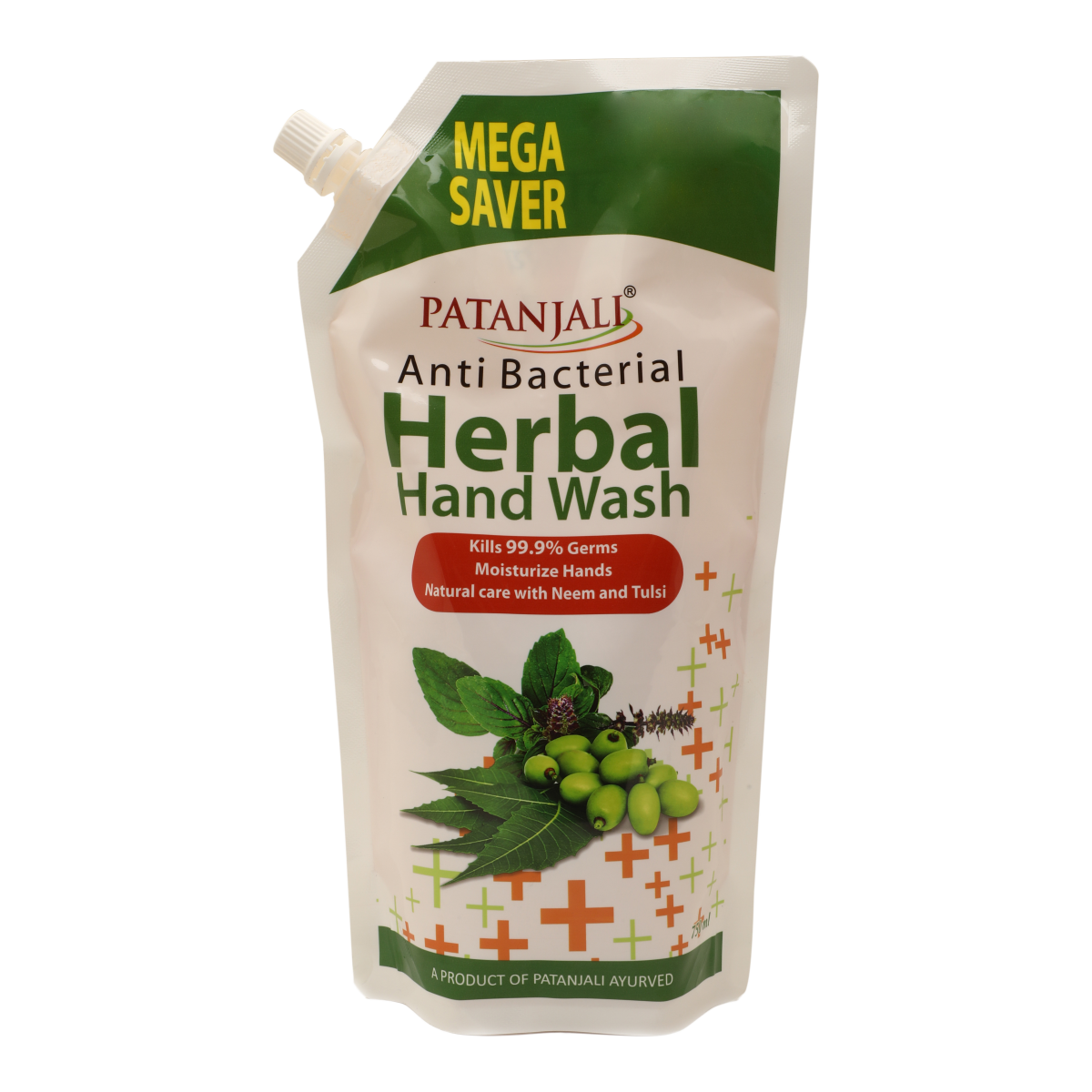 Травяное мыло для рук, (Herbal Handwash Patanjali), 750 мл
