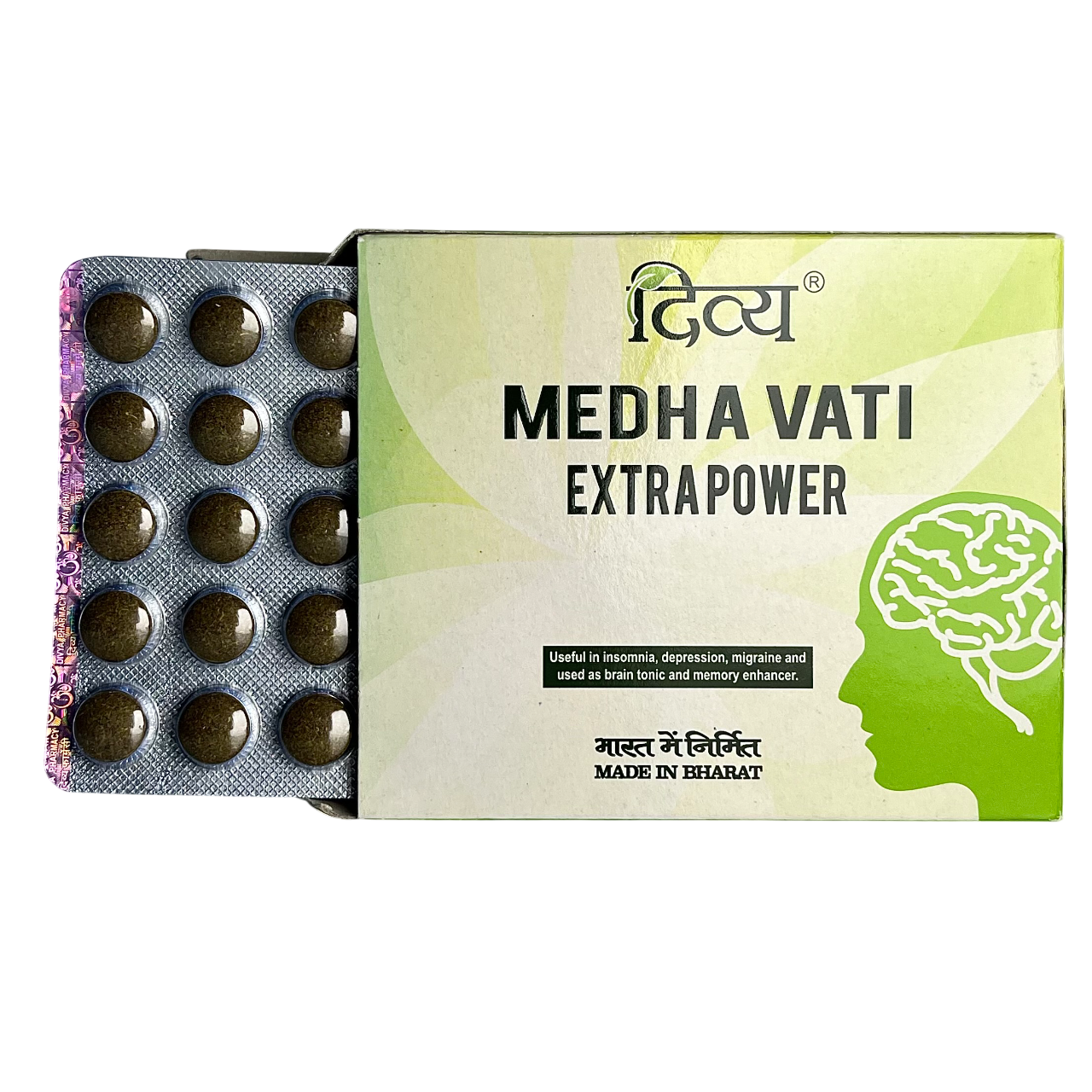 Medha Vati (Медха Вати) Divya / Patanjali, 120 таблеток — изображение 2